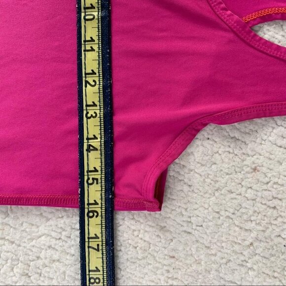 Marika Tek Athletic Yoga Workout Running Tank Top Pink Small - Picture 7 of 7